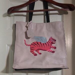 Min And Mon Tiger Tote